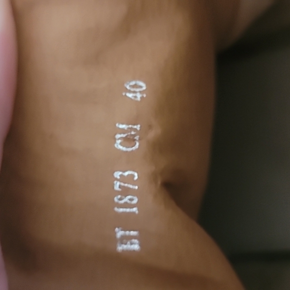 NWOT Vanessa Wu Anthropology brown suede ankle heel booties size 40 - Picture 10 of 10